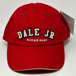 Vintage Y2Ks Dale Earnhardt Jr NASCAR Dad Hat Baseball Cap Budweiser Red Chase